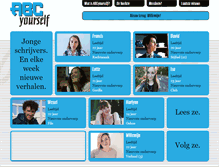 Tablet Screenshot of abcyourself.nl